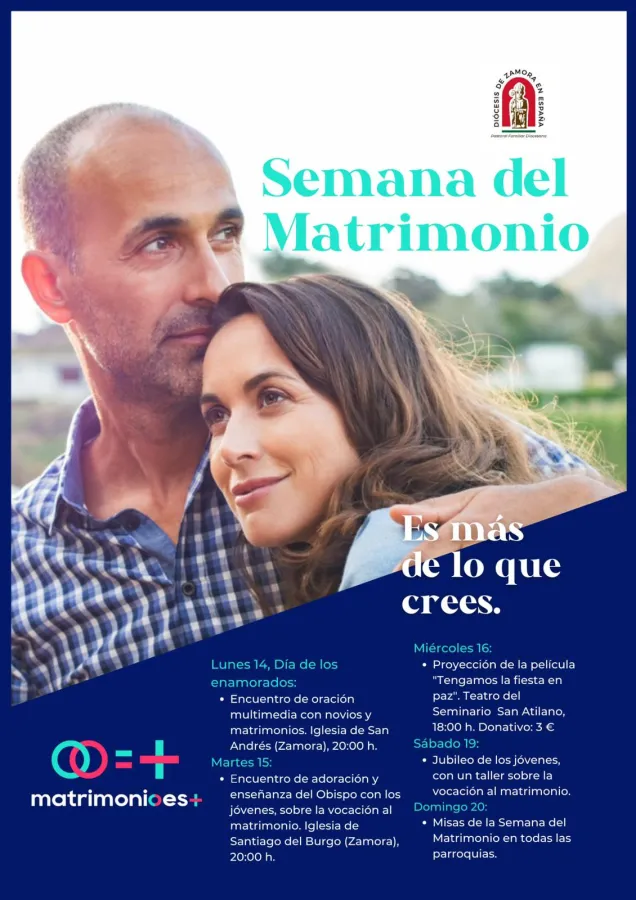 LA DIÓCESIS CELEBRA LA SEMANA DEL MATRIMONIO