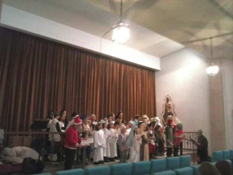 San Ildefonso en la Residencia Amor de Dios