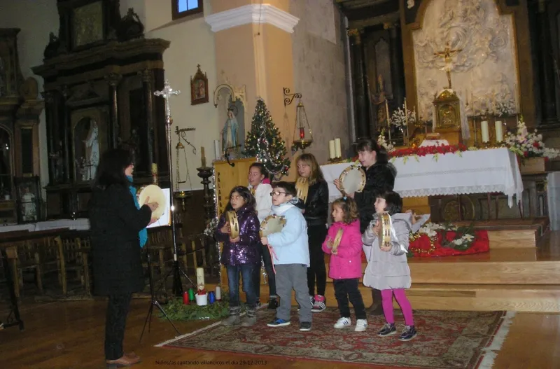Villancicos infantiles en Manganeses de la Lampreana
