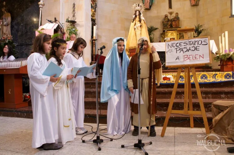 Escenificación en el Carmen de Benavente