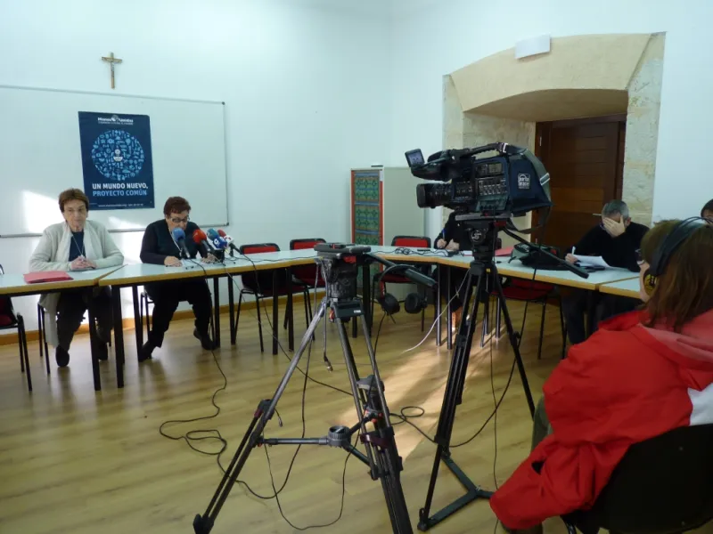 Presentación de la campaña de Manos Unidas en rueda de prensa