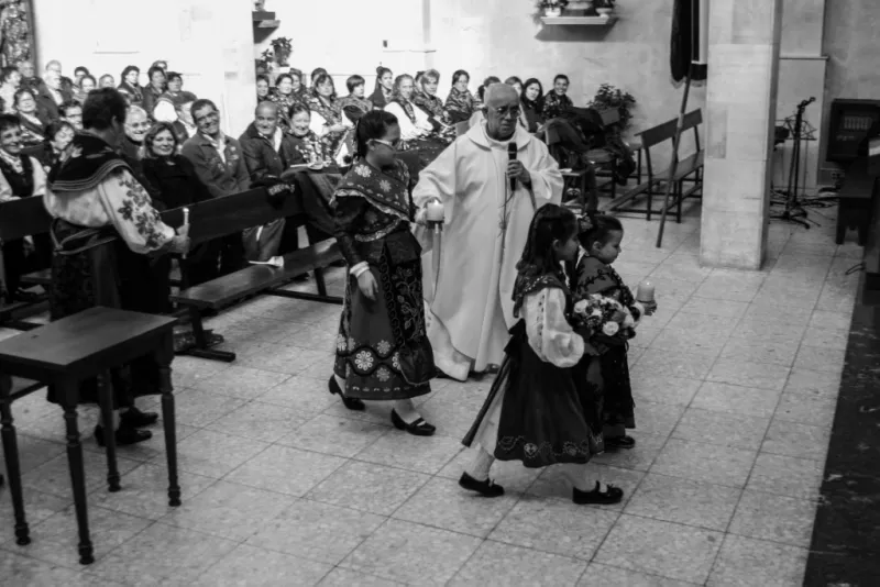 Misa en el Carmen de Renueva