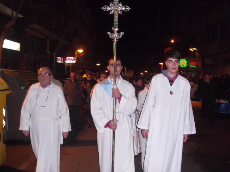 Procesión de la Virgen de Lourdes