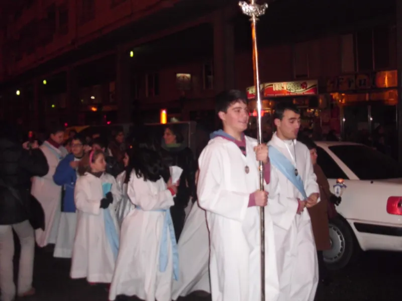 Procesión de la Virgen de Lourdes