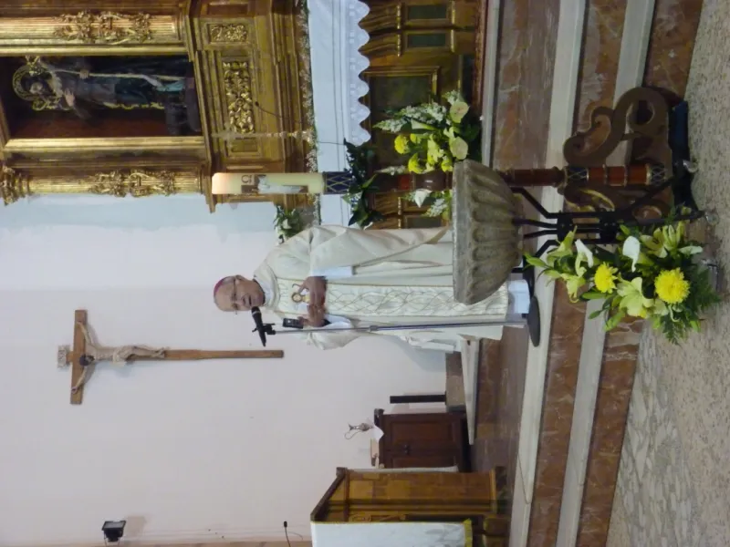 Visita pastoral a Aliste-Alba
