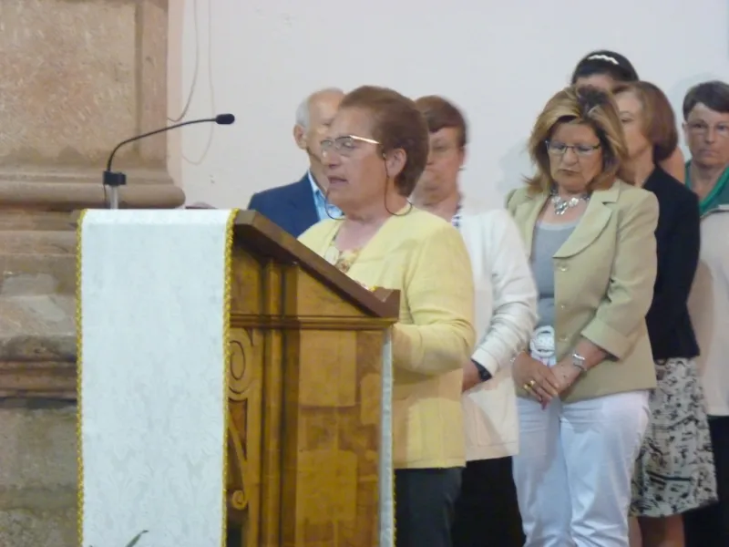 Visita pastoral a Aliste-Alba