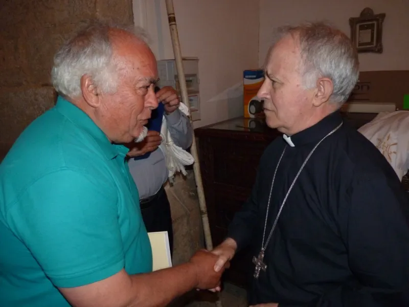 Visita pastoral a Aliste-Alba