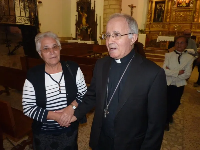 Visita pastoral a Aliste-Alba