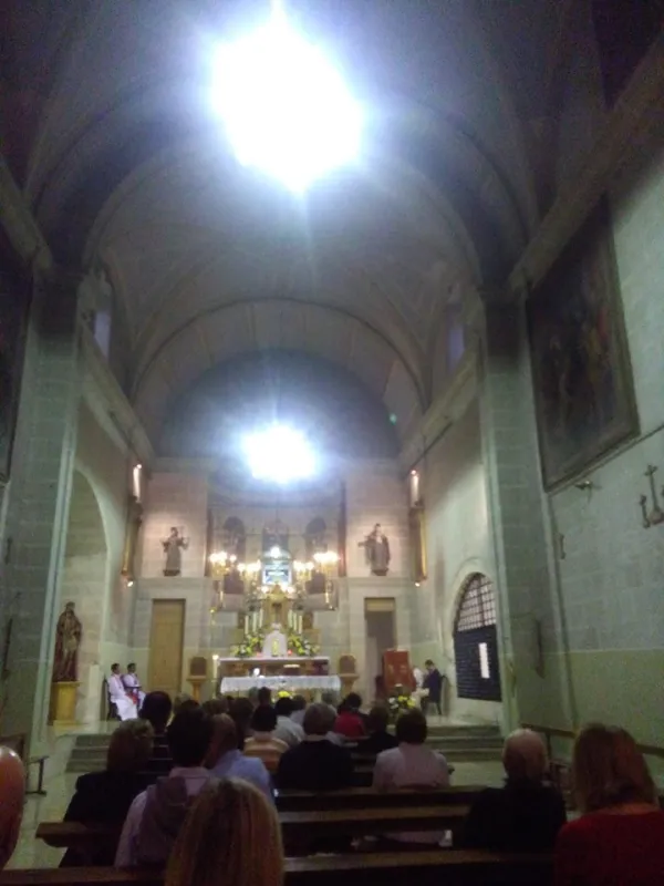 Eucaristía en el convento del Tránsito