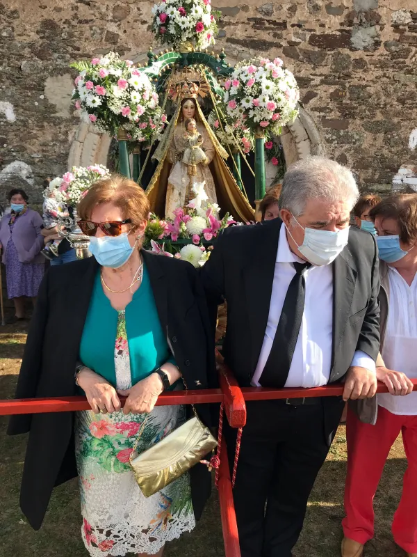 Losacio de Alba y Muga de Alba reciben al obispo