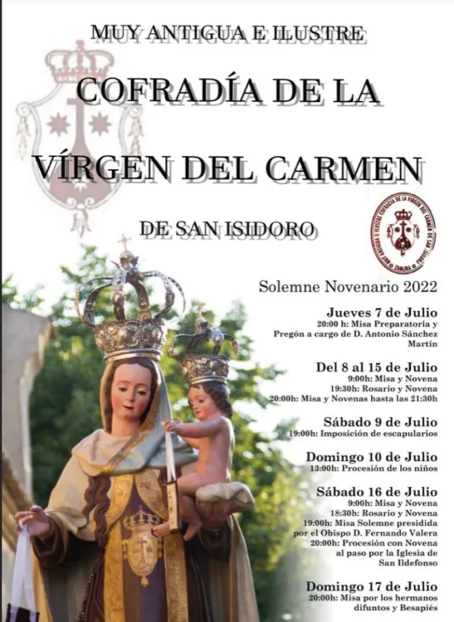 La virgen del Carmen recorrerá el Casco Antiguo
