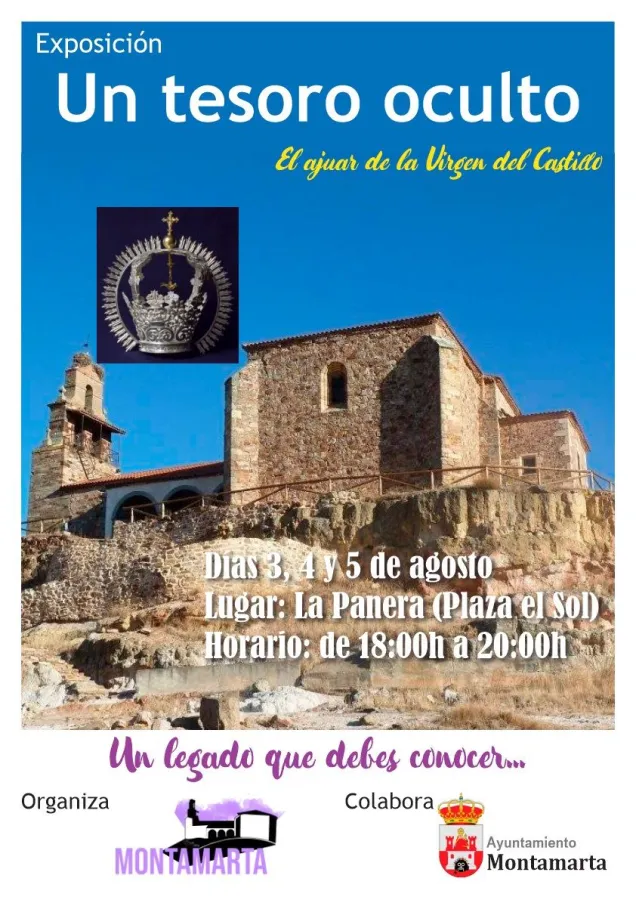 Montamarta expone el ajuar de la virgen del Castillo