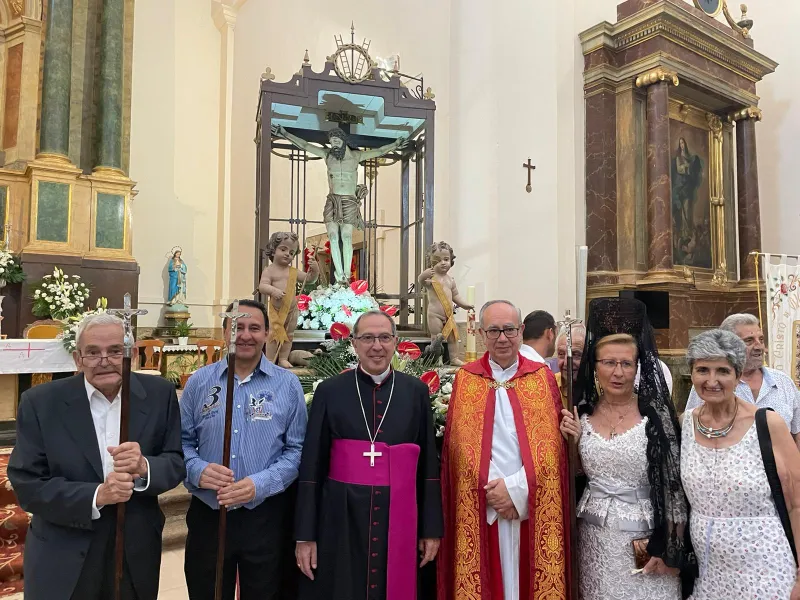 Villanueva celebra 400 años del primer milagro del Cristo