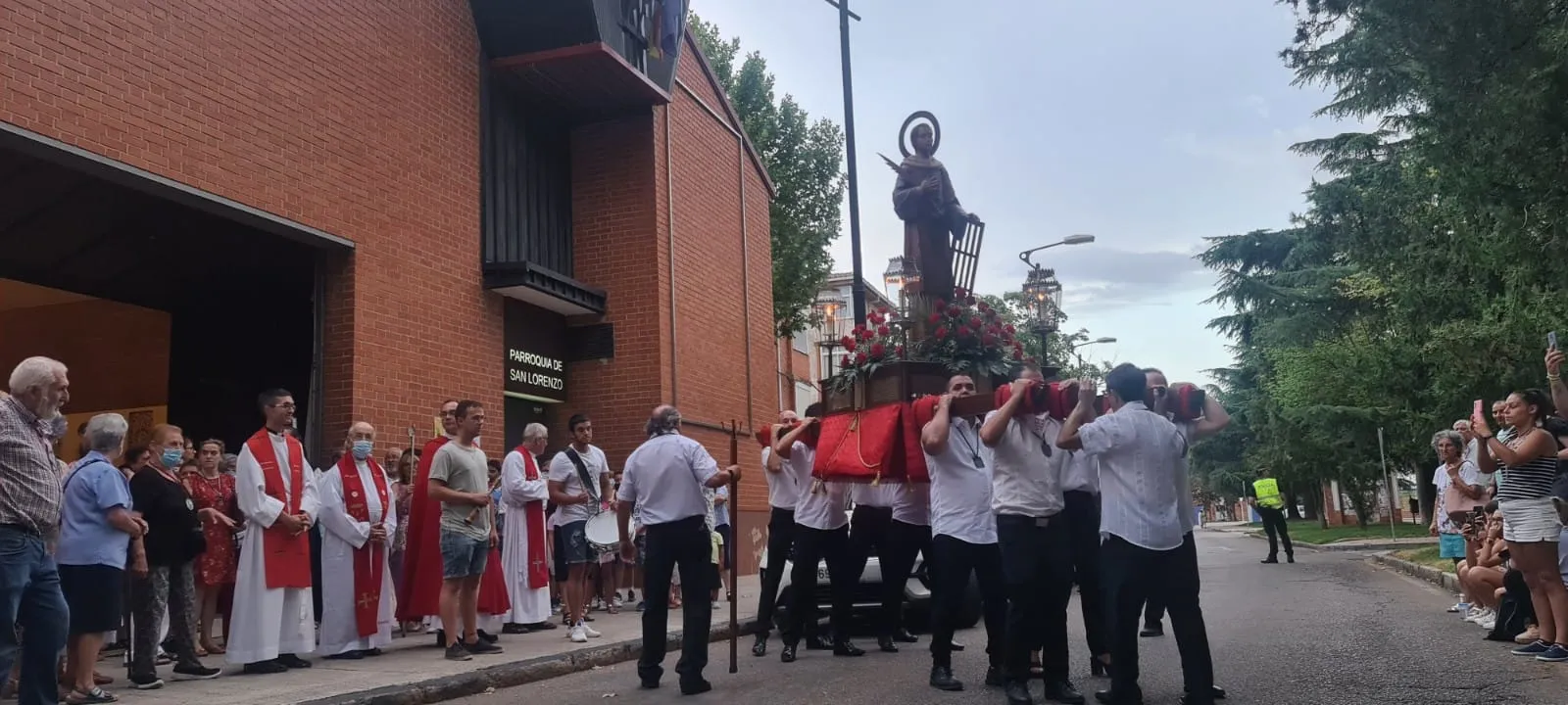 San Lorenzo sale a la calle, tras dos años de pandemia