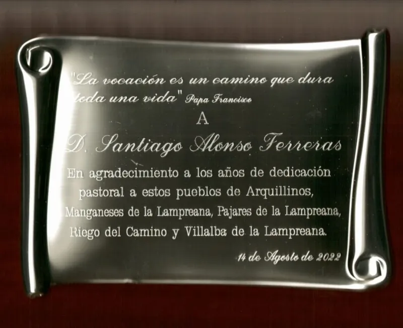 ¡Gracias, don Santiago!