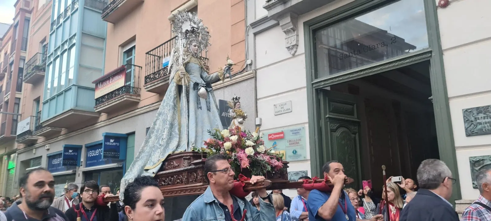 Zamora honra hoy a su patrona, la virgen de la Concha
