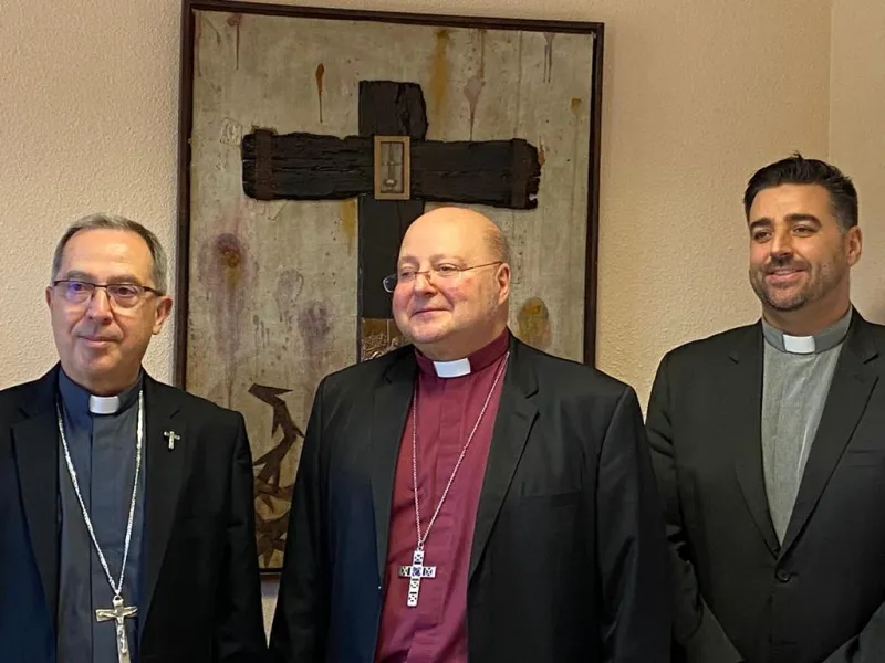 Monseñor Valera recibe al obispo de la Iglesia Española Reformada Episcopal