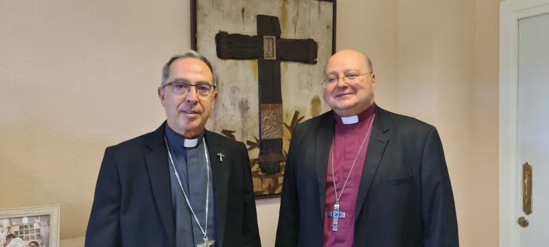 Monseñor Valera recibe al obispo de la Iglesia Española Reformada Episcopal