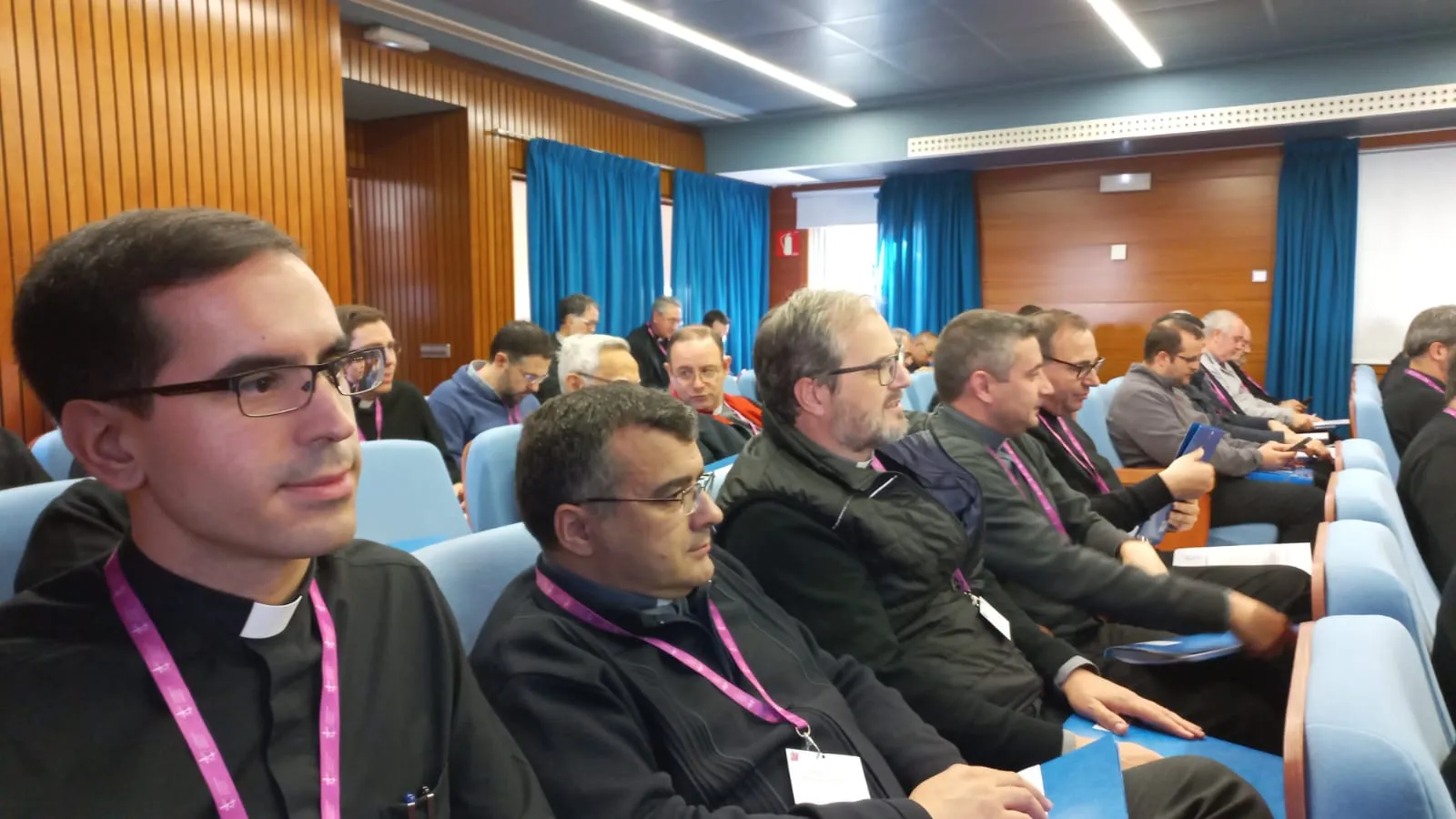 El obispo y el rector participan en el encuentro nacional de rectores y formadores de seminarios
